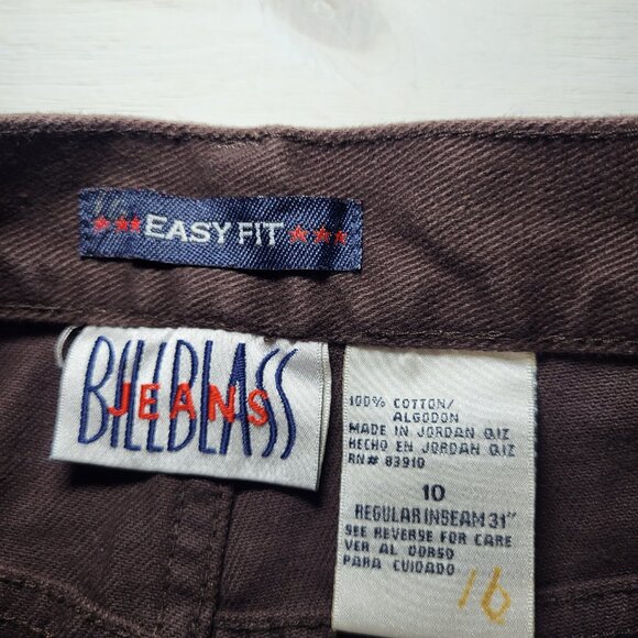 Bill Blass Vintage Easy Fit Brown Denim Jeans. - Picture 2 of 5